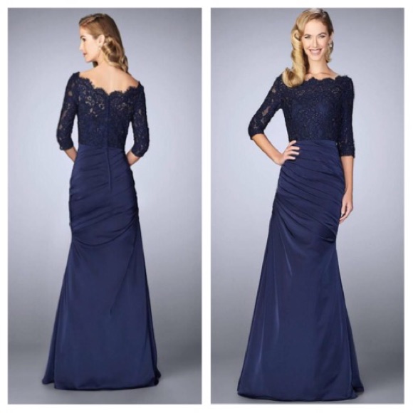 La Femme Blue Gown